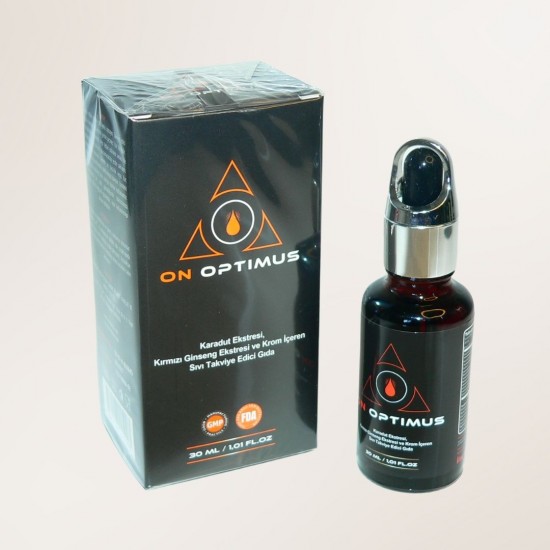 On Optimus Karadut Ekstresi,Kırmızı Ginseng Ekstresi ve Krom İçeren Sıvı Takviye Edici Gıda